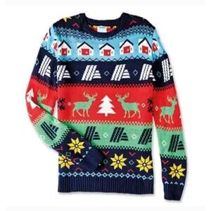 Aldi Gear Holiday Unisex Size S Ugly Christmas Sweater Winter Collection Festive